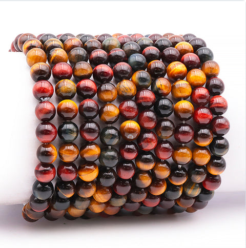 Bracelet Pierre œil multiple, 8 mm