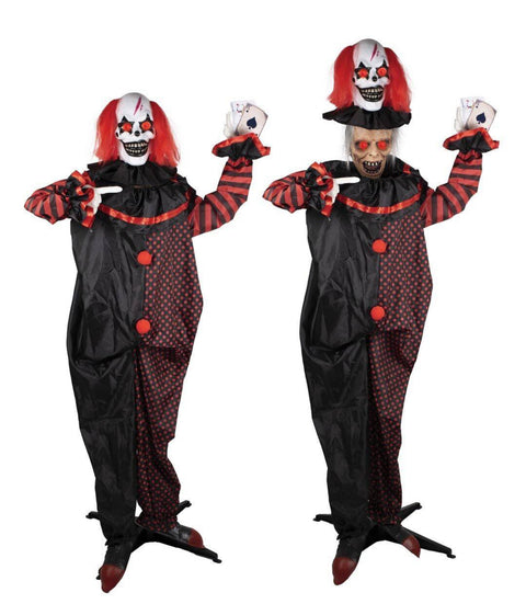 Clown à double tête
