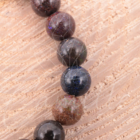 Bracelet en opale noire, AA certifié