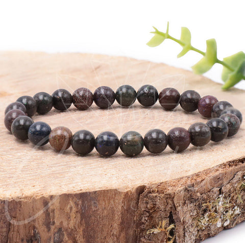 Bracelet en opale noire, AA certifié