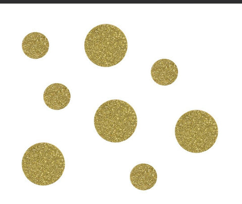 Confettis de table rond