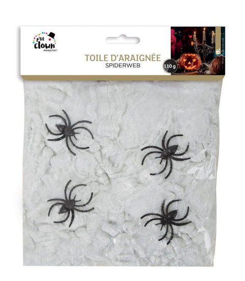 Toile d’araignée–blanc–110 g ￼