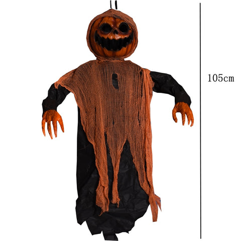 Citrouille animée halloween à suspendre