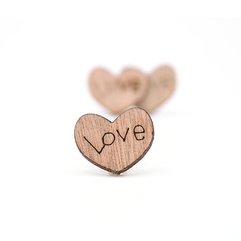 Cœur en bois décoratifs ,décoration mariage  love