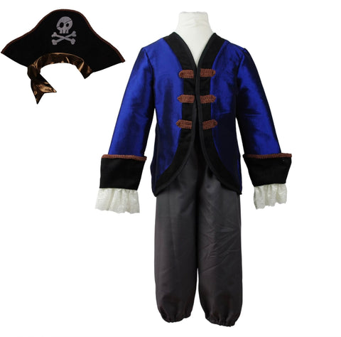 tunique de pirate avec chapeau