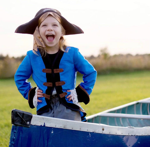 tunique de pirate avec chapeau