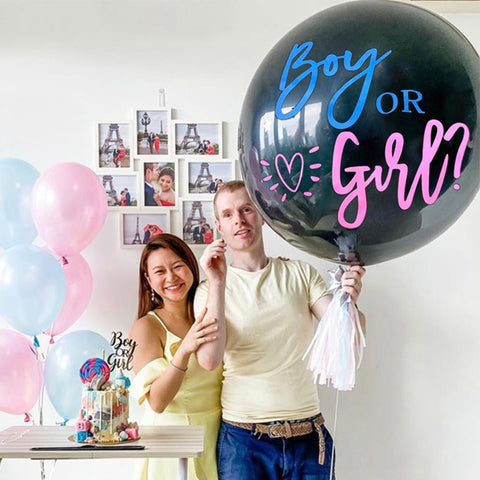 Ballon géant Gender Reveal