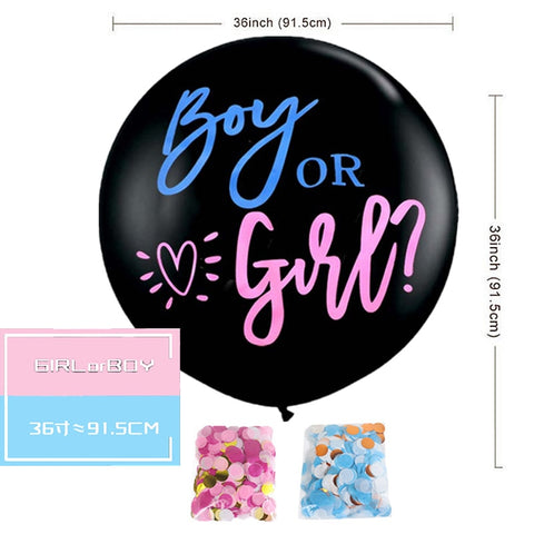 Ballon géant Gender Reveal
