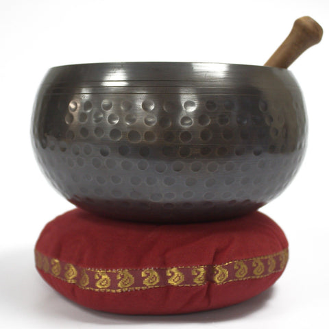 accessoire-bol-tibetain-velours-rouge