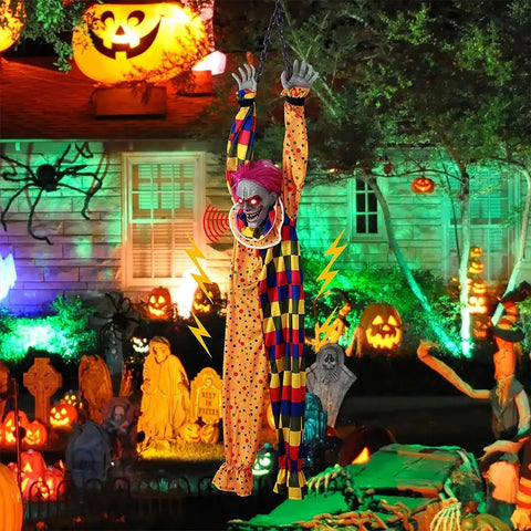 Clown animatronique Halloween