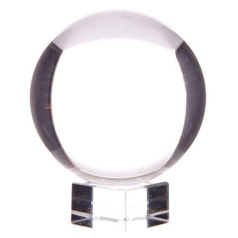 Boule de Cristal 150 mm avec Socle – Objet Ésotérique & Décoration Zen