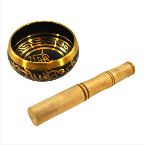 Bol chantant tibétain en bronze
