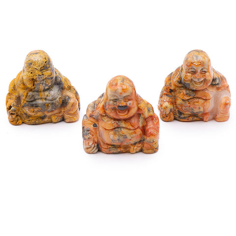 Bouddha en Agate Crazy Lace