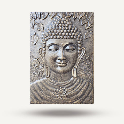 bouddha-dore-relief-artisanal-decoration-asiatique