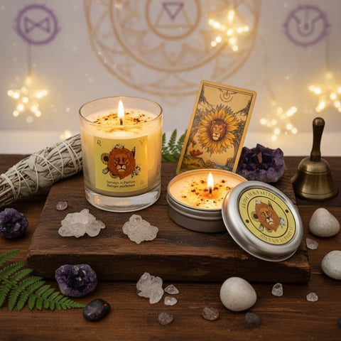 Bougie parfumée zodiaque Lion