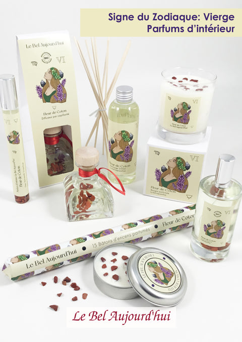 Bougie parfumée zodiaque vierge