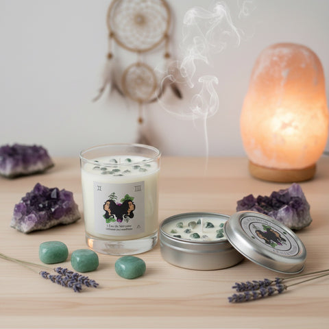 Bougies parfumées zodiaque gémeaux