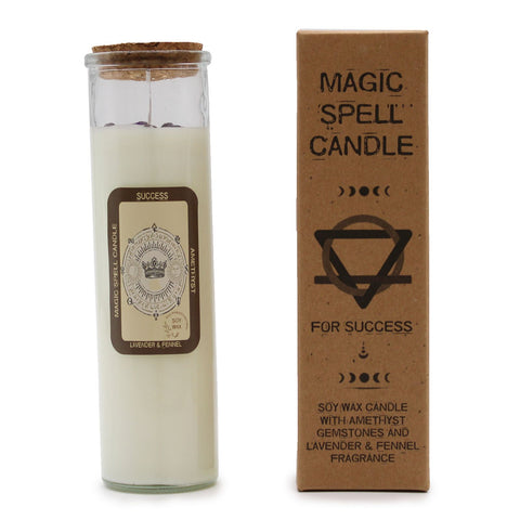 Bougie de Sortilège Succès – Réussite & Accomplissement