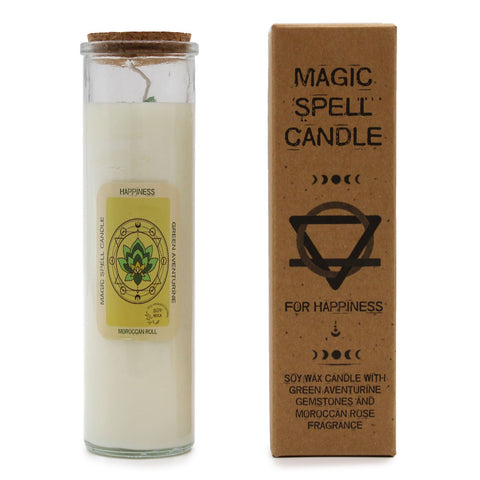 Bougie de Sortilège Bonheur – Joie & Harmonie Positive