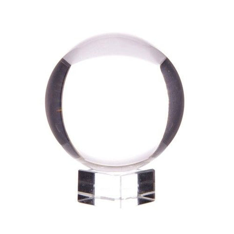 Boule de Cristal 60 mm avec Socle – Objet Ésotérique & Décoration Zen