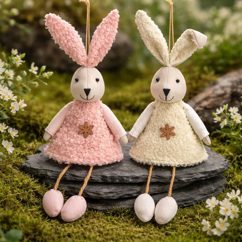 Lapin de Pâques à suspendre