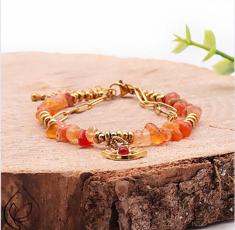 bracelet-pierre-cornaline-bijou-oeil-horus-femme-montbrison-boutique-deco-en-folie