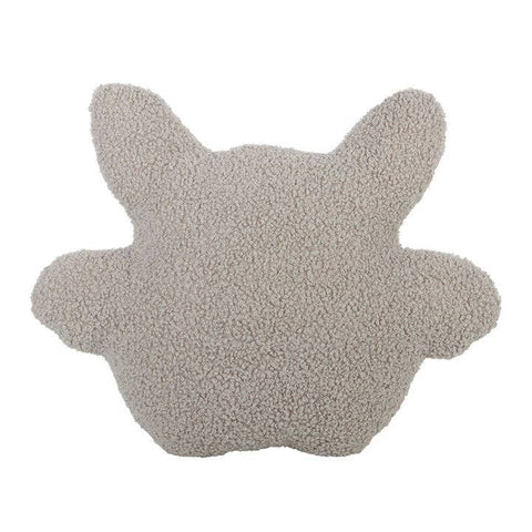Coussin chauve-souris mignon en bouclé