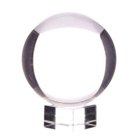 Boule de Cristal 110 mm avec Socle – Objet Ésotérique & Décoration Zen