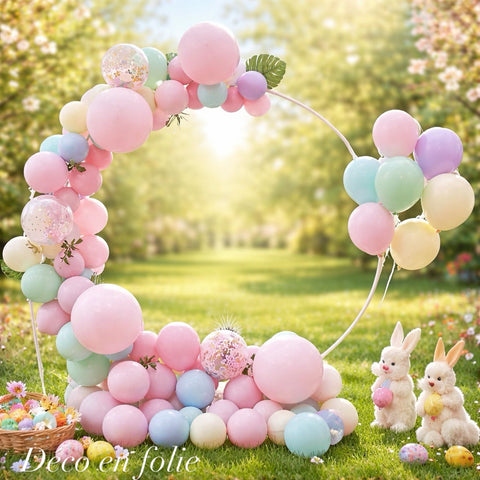 Arche à ballons dorée 2 m