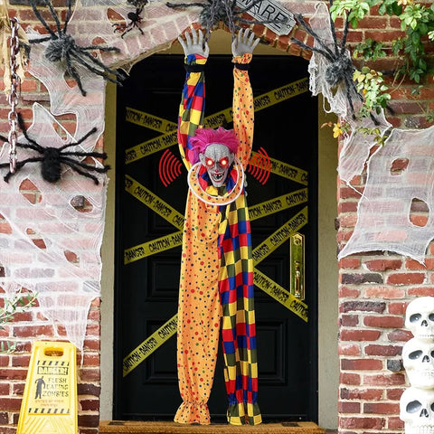 decoration-clown-halloween-animatronique-automate