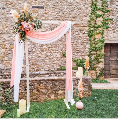 Arche de mariage en bois