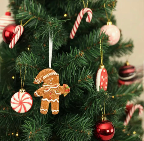 Bonhomme pain d’épices à suspendre ￼