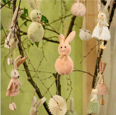 Lapin de Pâques à suspendre