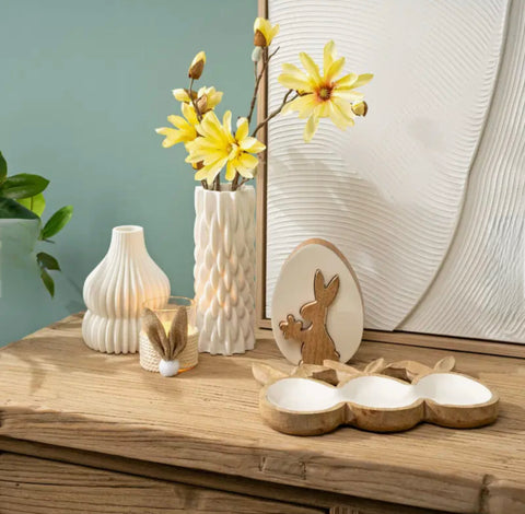 Plateau décoratif œufs de Pâques