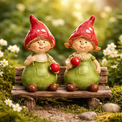 Lot de 2 lutins décoratif ￼