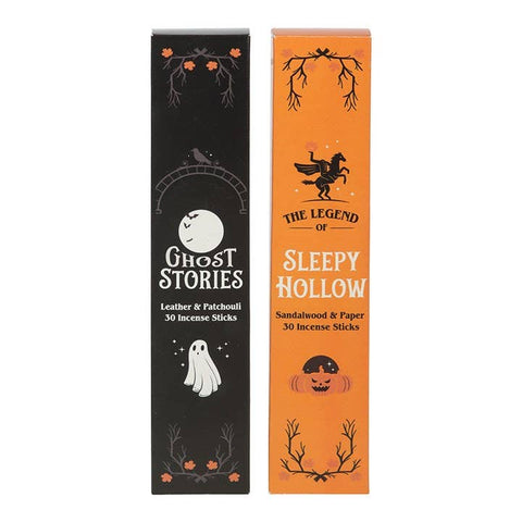 Encens Haunted Library x2 – Cuir Patchouli & Santal Papier