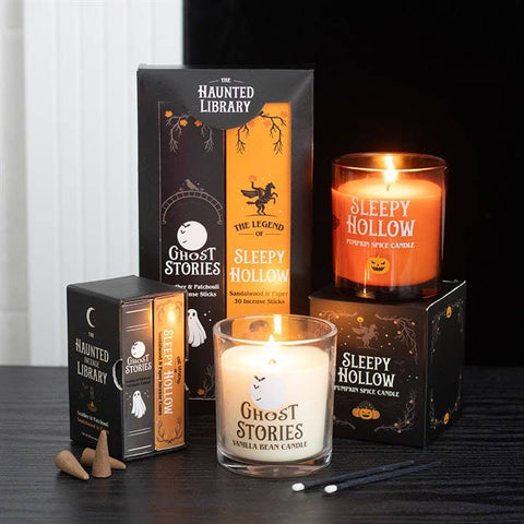 Encens Haunted Library x2 – Cuir Patchouli & Santal Papier