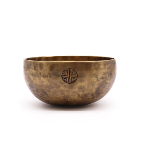 Grand bol, lunaire Népalais–environ 850 g/17 cm ￼￼
