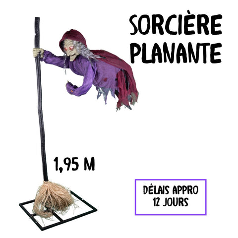 halloween-decoration-sorciere-balai-animatronique 