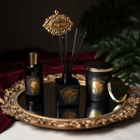 Bougie parfumée médium , cabinet des curiosités