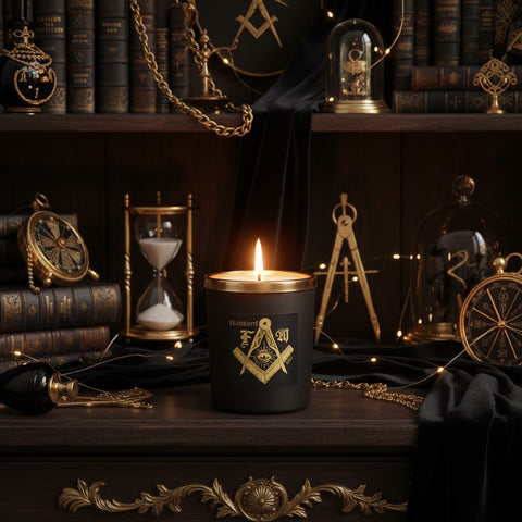 Bougie parfumée fraternité cabinet des curiosités