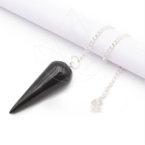 Pendule en onyx noir