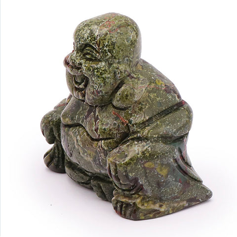 Bouddha en jaspe sang de dragon