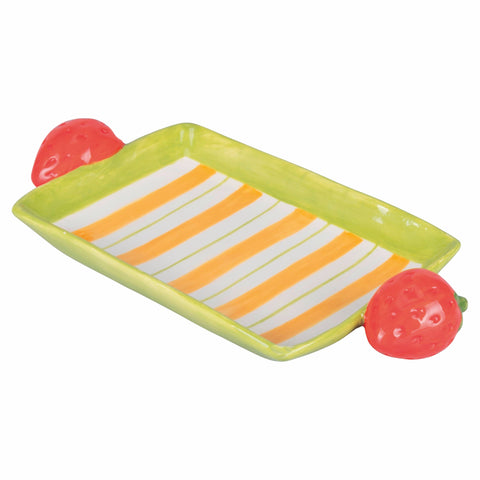 plateau-fruit-life-fraises-ceramique-decoration-boutique-montbrison-deco-en-folie