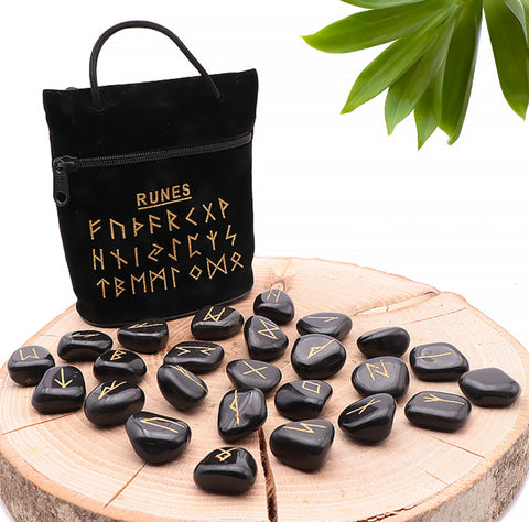 Pochon de runes en Onyx