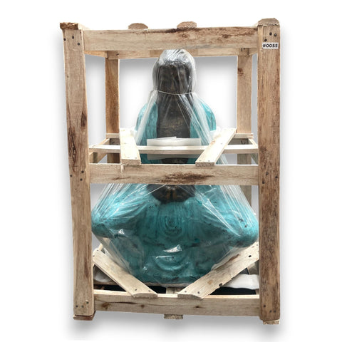 statue-buddha-artisanal-indonesie-decoration-spirituelle-turquoise
