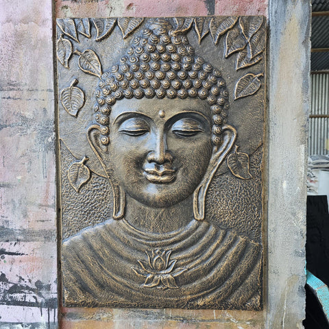 tableau-bouddha-encadre-ciment-fibrotique-zen