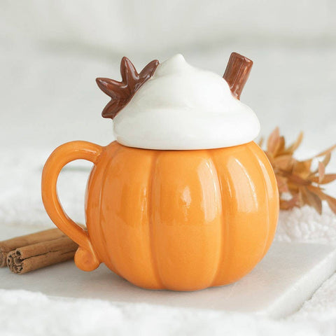 Tasse citrouille avec couvercle – Tasse automne originale