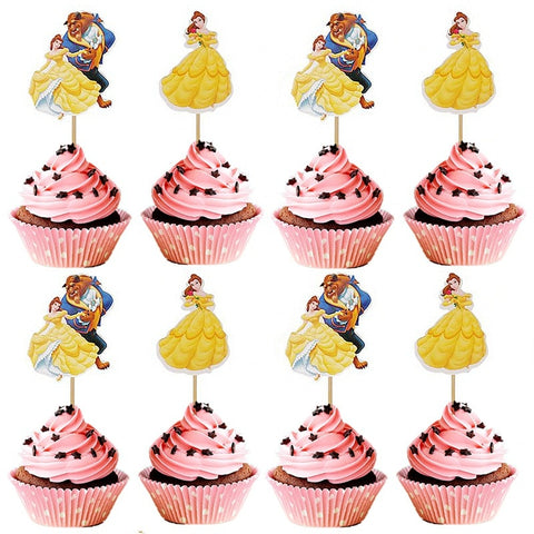 Accessoires pour gâteaux La Belle et la Bête
