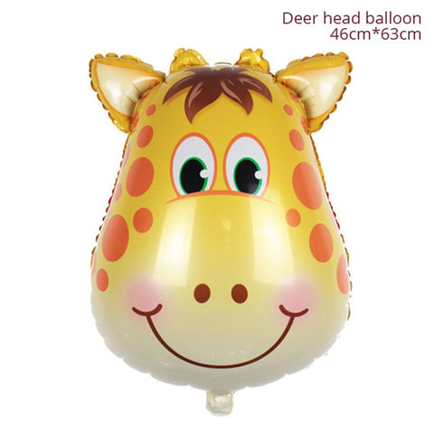 ballons animaux de la jungle 5pcs